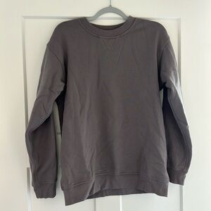 Lululemon All Yours Crew Fleece in Lunar Rock